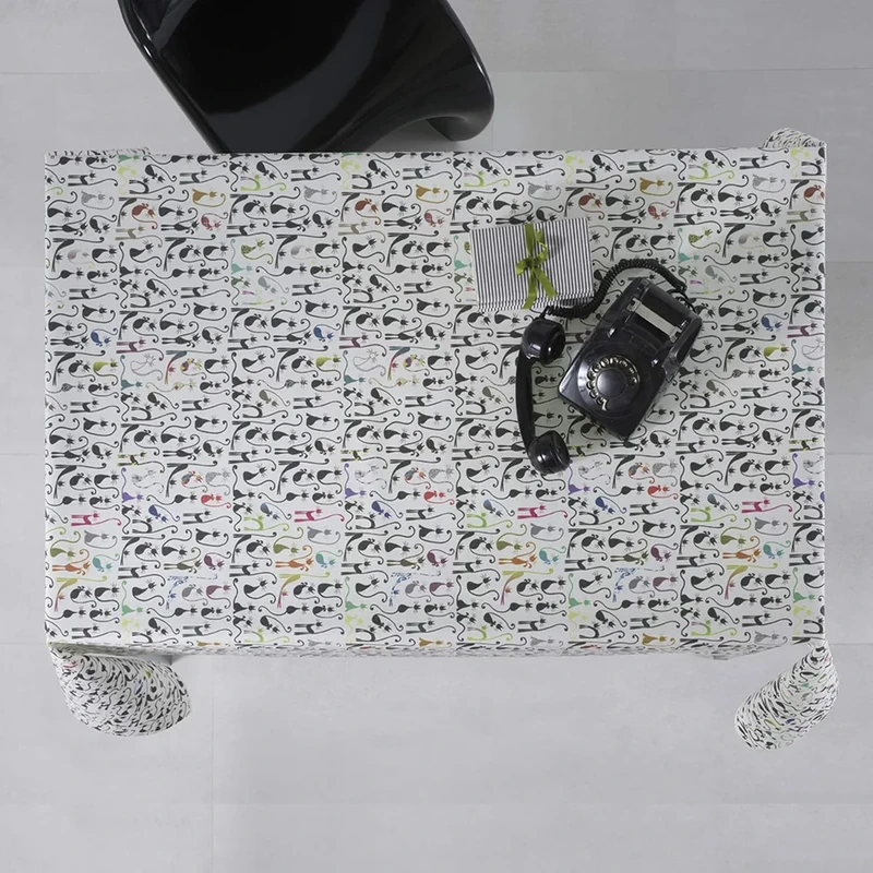 Oryx 5542040 Stain Resistant Tablecloth Cats Roll 1.4 x 25 Metres