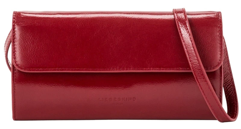Glossy SLG - Samantha Crossbody Small Women’s Cross-Body Bag, Red (Dahlia Red), 3x13x23 centimeters (B x H x T)
