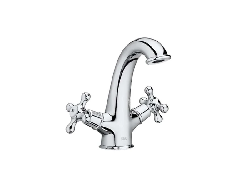 Carmen Solid Body Basin Mixer Tap - Rock