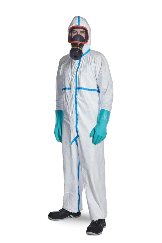 DuPont Tyvek 600 Plus Chemical Protective Suits - XXL (100pk)