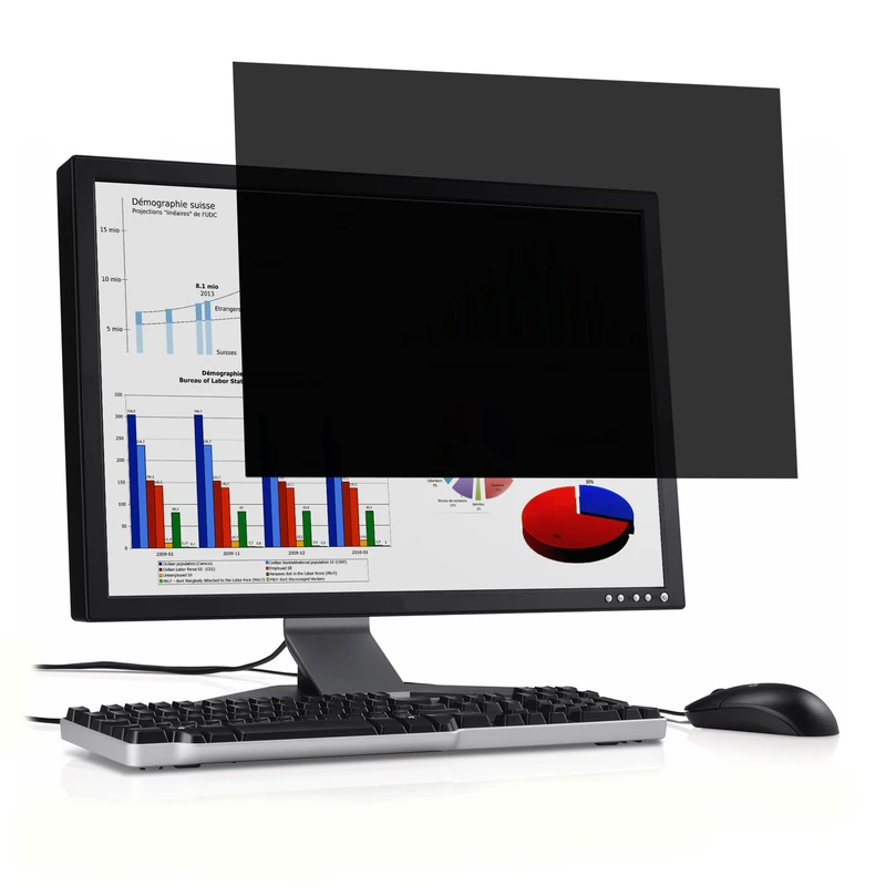 Port Designs 2D Privacy Filter for Screen Black 29" pouces [21:9] (673x284 mm) - Image 1