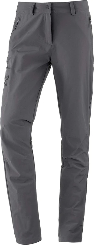 Schöffel Women Pants Ascona Pants, Asphalt, S (Manufacturer Size: 36)
