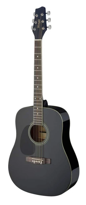 Stagg SA20D 3/4 Sized Ac. Guitar - Black - LH