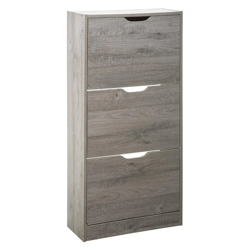 5five Shoe Cabinet with 3 Drawers in Grey Oak Look