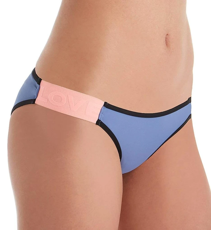 Body Glove Women's Surf Rider Bikini Bottom Swimsuit, Storm Color Block, Small