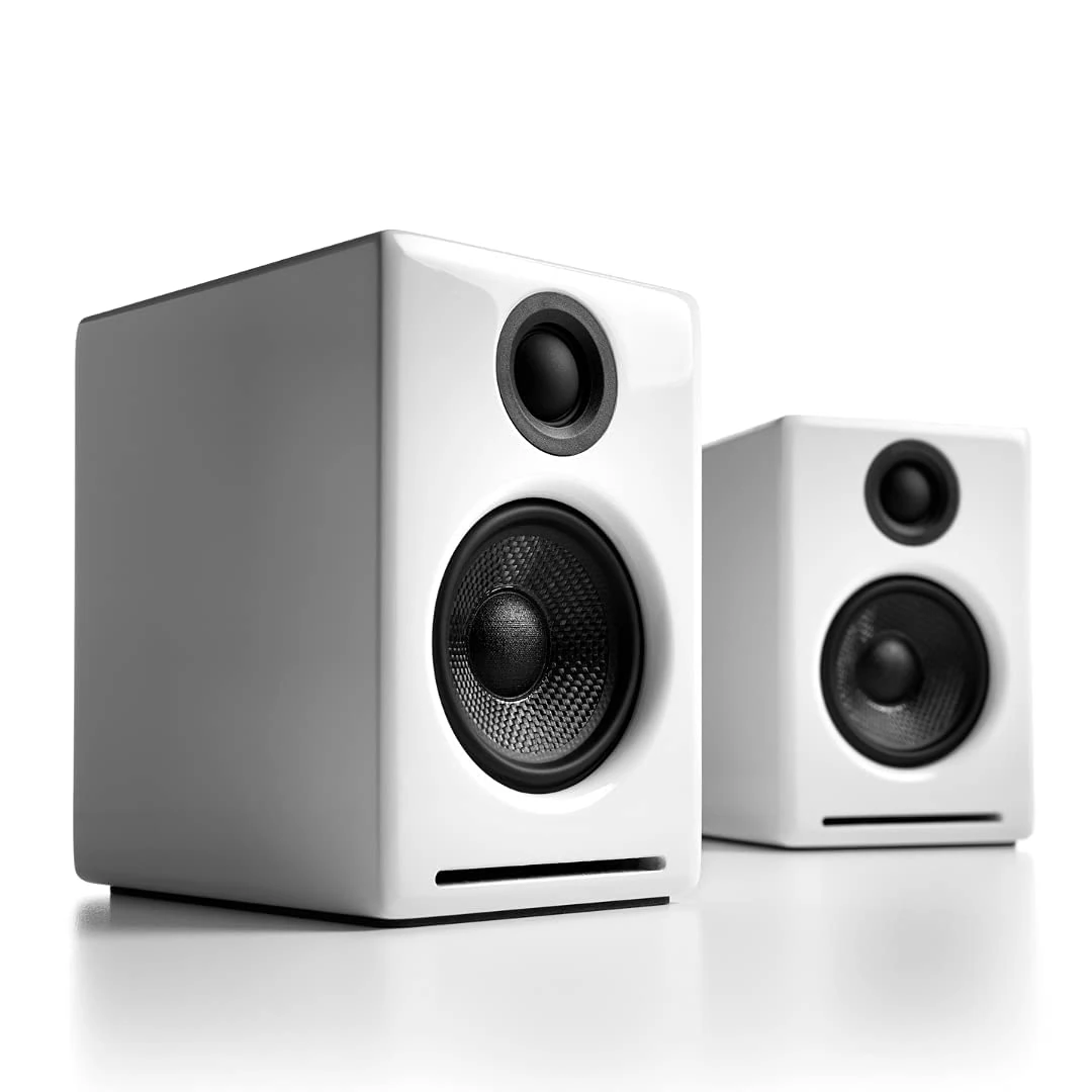 Audioengine A2 Plus Wireless Bluetooth Desktop Speakers - 60W Computer Speakers for Music and Gaming
