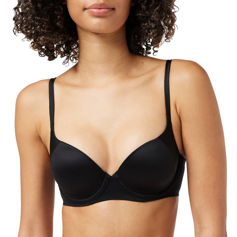 Triumph Women's Body Make-up Soft Touch WP EX, Wired padded bra, BLACK