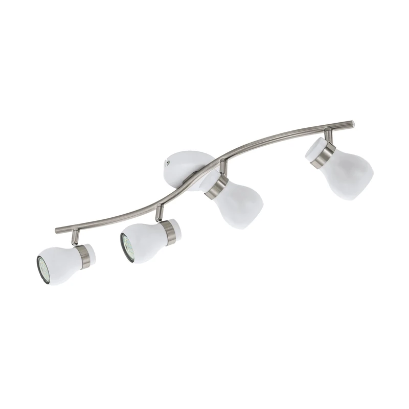 EGLO ARBOLEDAS Spot Light, Steel, 5 W, White, Matte Nickel