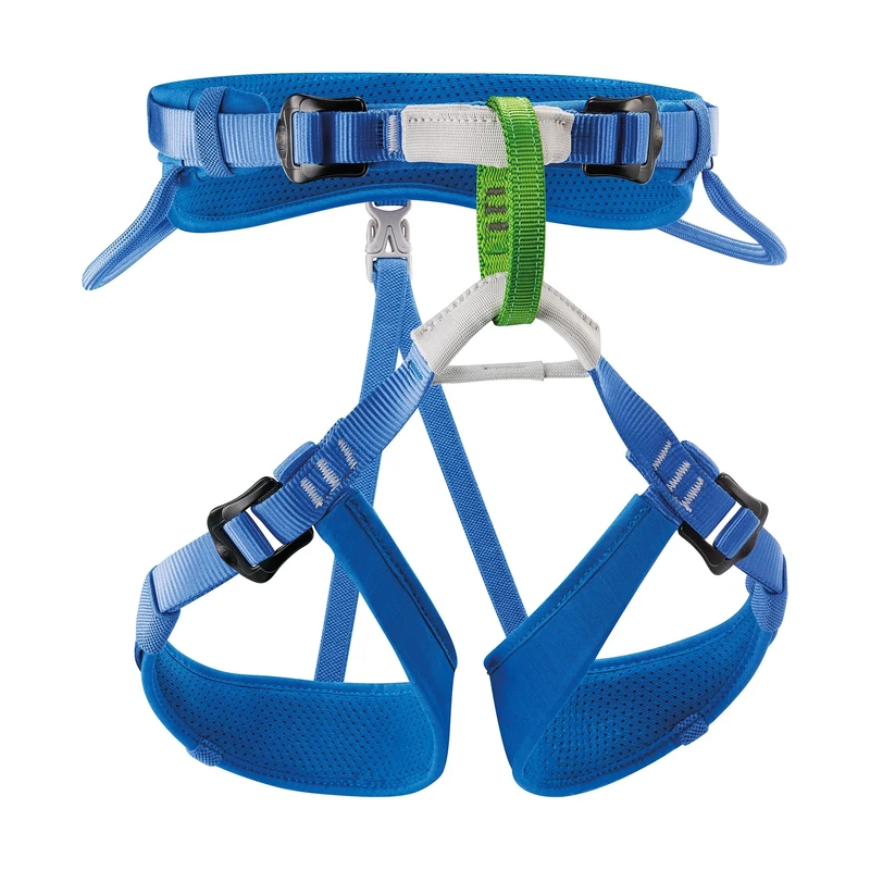 PETZL Boys' Verticality Seat Belt, Blue, standard size