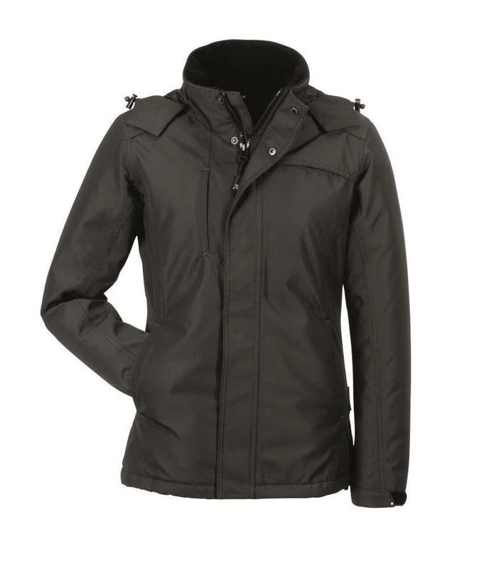Planam 6440040 Norit Women's Winter Jacket, Black, Size XS