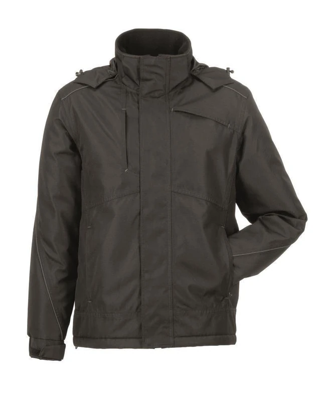 Planam 6430060 Norit Men's Winter Jacket, Black, Size XXL