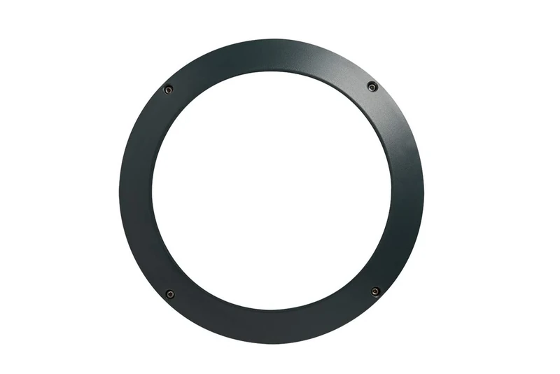 Luceco Metal Standard Cover for Atlas Exterior Bulkheads, Black Grey