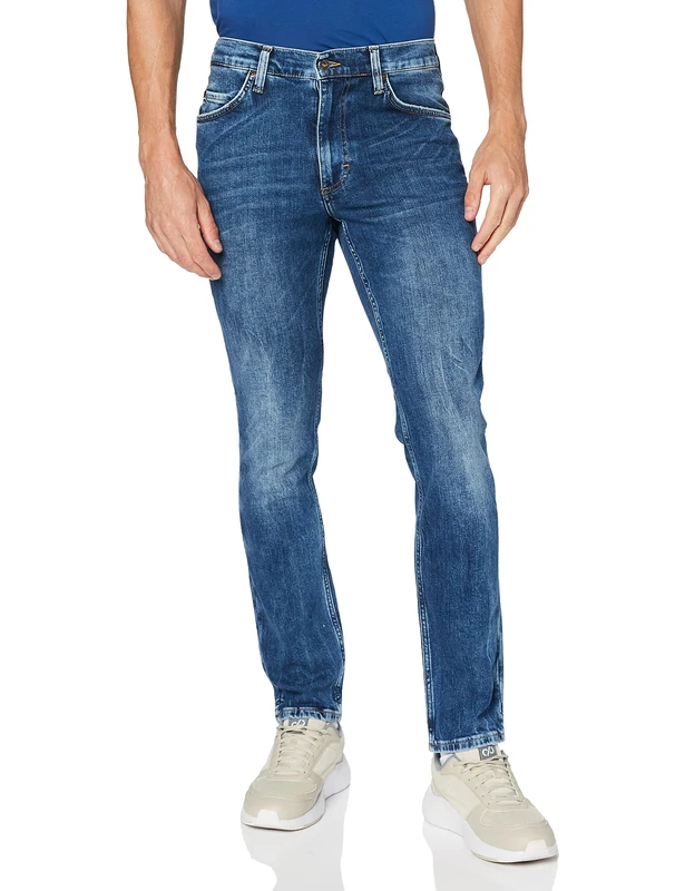 MUSTANG Men's Tramper Tapered Fit Jeans - Blue - W31/L32