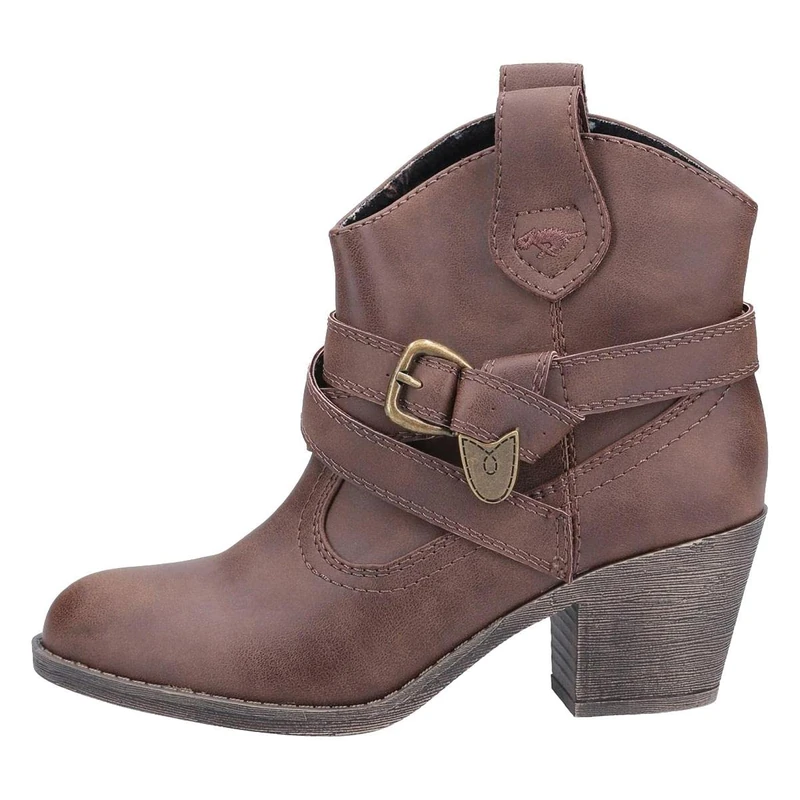 Rocket Dog Women's Satire Cowboy Boots, Dark Brown, 8 UK