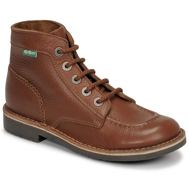 Kickers Unisex Kids’ Kick Col Slouch Boots, Brown (Camel 114), 7.5 UK