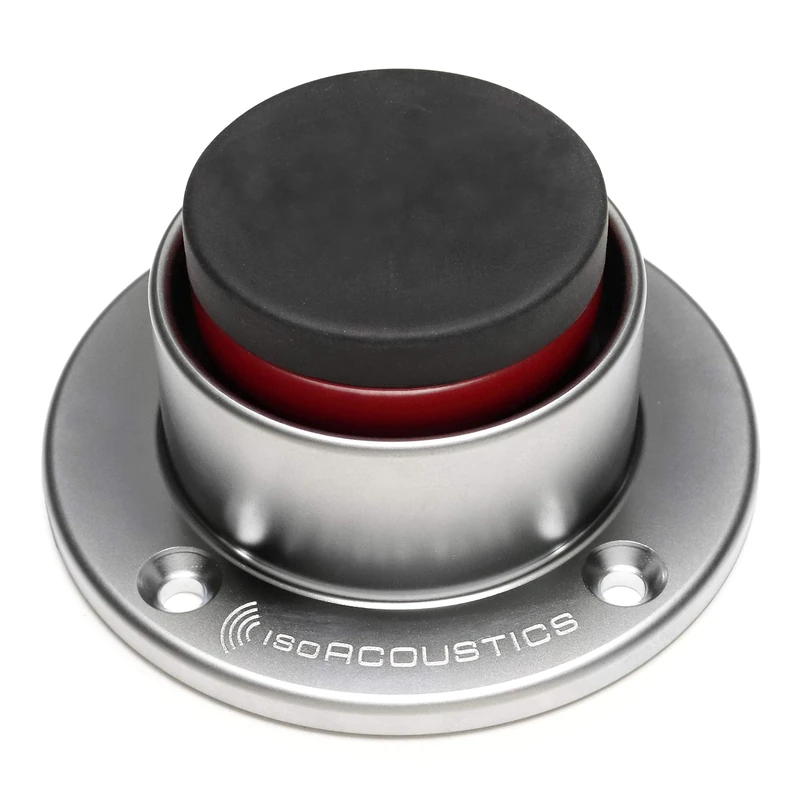 IsoAcoustics Stage 1 Isolation Feet – Vibration Control for Guitar Amps, Bass Cabinets, Stage Monitors