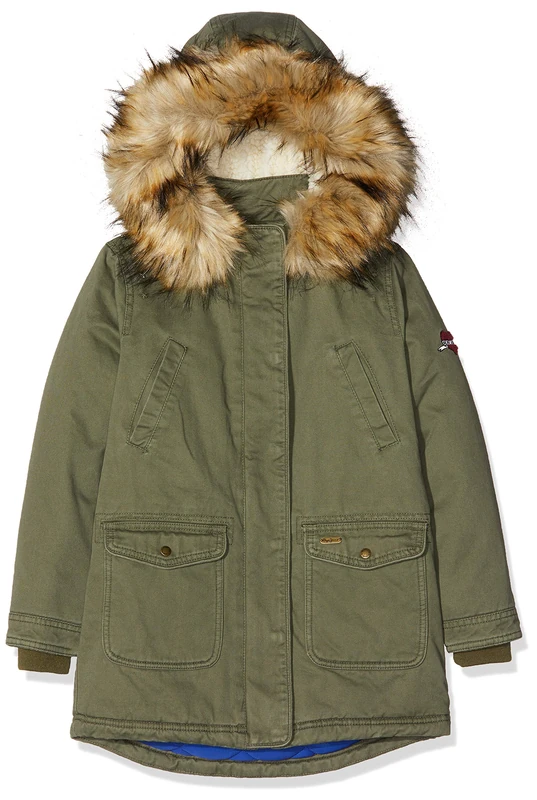 Pepe Jeans Girl's Hydra Jacket, (Brass 891), 7-8 (Size: 7/8 Years) - Image 1