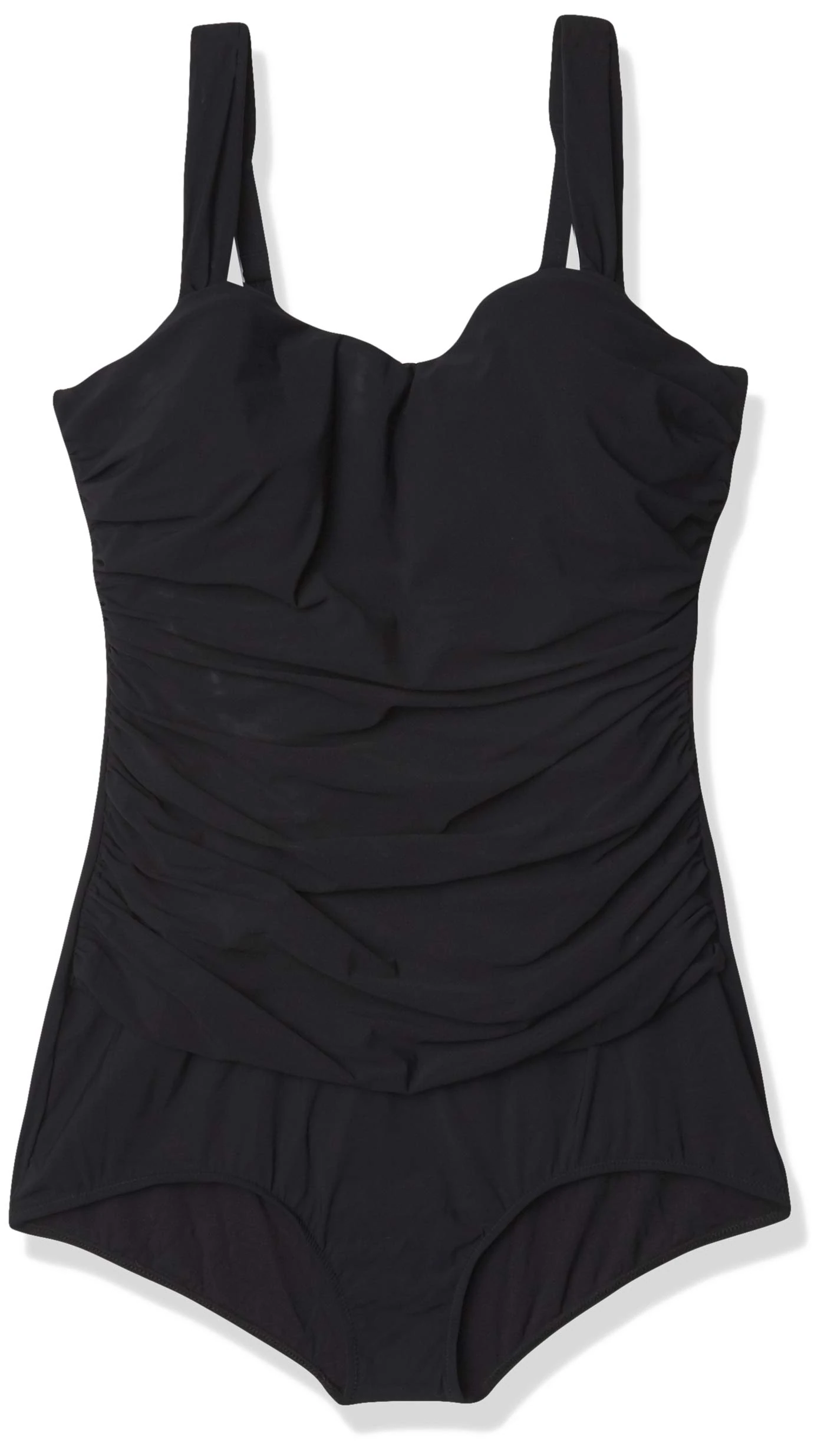 Profile by Gottex Women's Sweetheart Cup Sized Boyleg One Piece Swimsuit, Tutti Frutti black 8D