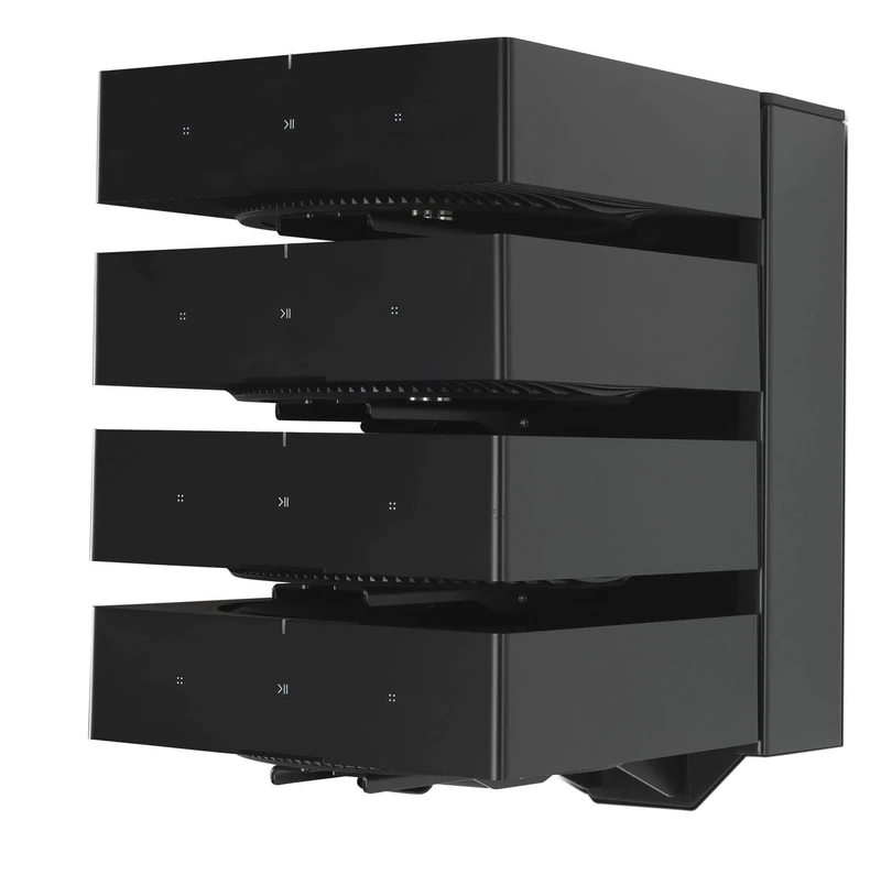 Flexson Dock for 4 Sonos Amps with cable management