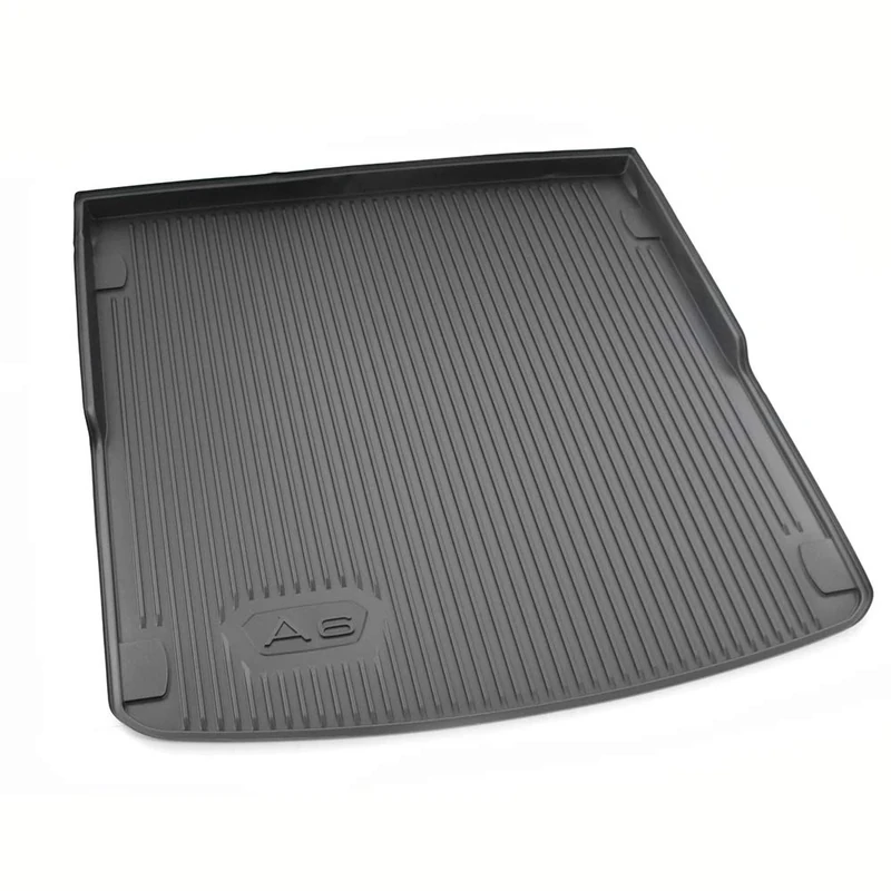 Audi 4K0061180 Boot Liner Protective Mat with A6 Lettering, Only for Avant