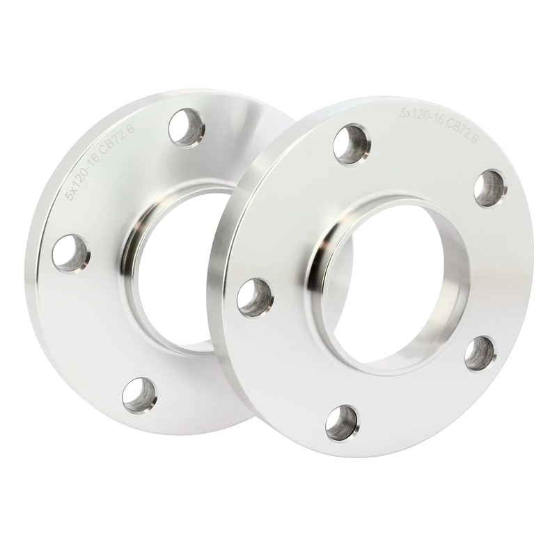 Butzi SP51054 M12 Studs Wheel Accessories 2 Spacers, Silver