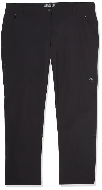 McKINLEY Women Madok KG Pants - Black, Size 19