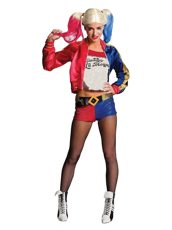 RUBIE'S Generique - Women's Harley Quinn Squad Costume Size S