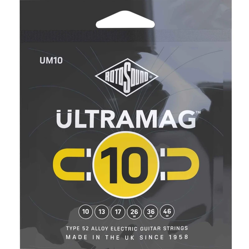 Rotosound Ultramag 6-String Electric Guitar Strings 10-46 - Image 1