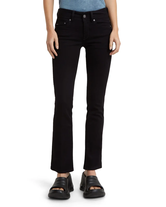G-Star Women's Midge Bootcut Jeans, Black (pitch black D01896-B964-A810), 31W / 36L