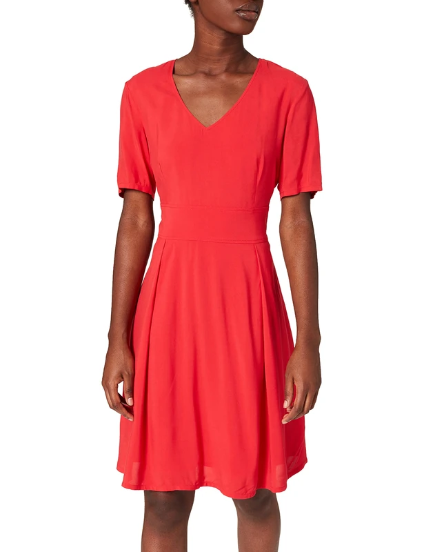 Marc O'Polo Women's 907102921299 Dress, Pink (Fresh Rose Hip 649), 10