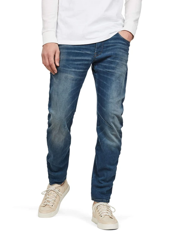 G-Star Men's Arc 3D Slim Jeans, Blue (worker blue faded D10060-A088-A888), 25W / 34L