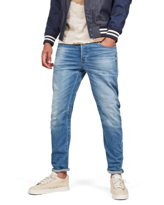 G-Star Men's Arc 3D Slim Jeans, Blue (authentic faded blue D10060-B631-A817), 27W / 32L