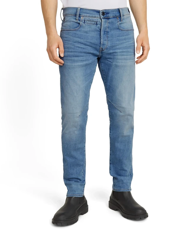 G-STAR Men's D-Staq 5-Pocket Slim Jeans, Blue (lt indigo aged D06761-8968-8436), 40W / 36L