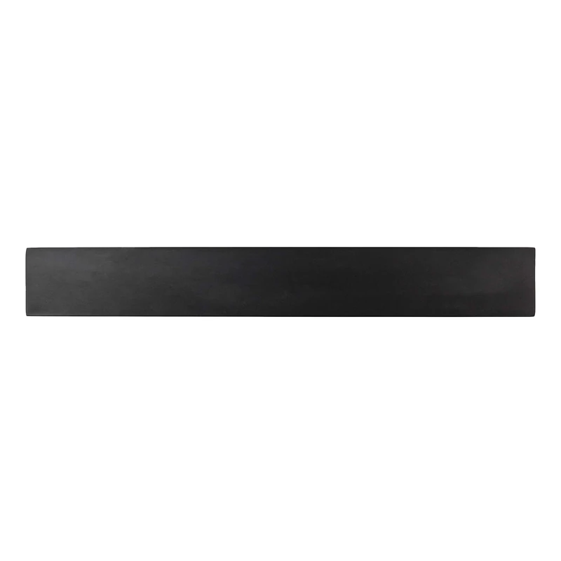 Rockingham Forge Black Cherry Wood 50cm Wooden Magnetic Knife Rack- Wall Mounted Kitchen Storage for up to 8 Knives/Utensils with Wall Fixings