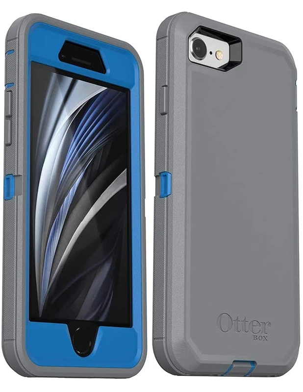 OtterBox Defender Series Case for iPhone SE (2020), iPhone 8, iPhone 7 (Not Plus), Case Only - Bulk Packaging - Marathoner