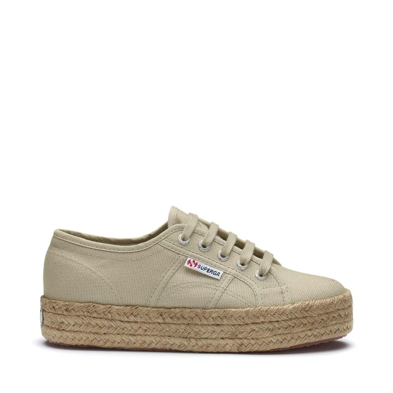 Superga 2730 Cotropew, Women's Espadrille, Taupe Beige, 8.5 UK