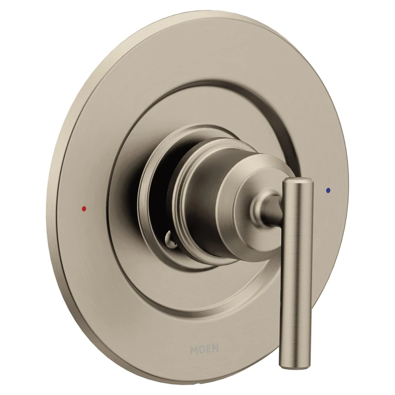 Moen T2901BN Gibson Posi-Temp Pressure-Balancing Modern Valve Trim, Valve Required, Brushed Nickel