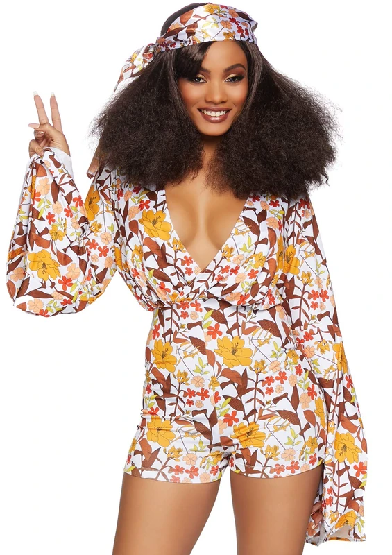 Leg Avenue Boogie Down Babe, Large, Multicolour, 0.3 kg