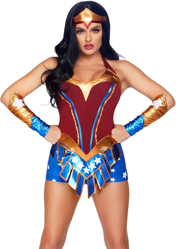 Leg Avenue Heart Stopping Hero, Small, Multicolour, 0.3 kg - Image 1