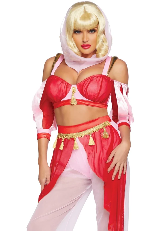 Leg Avenue Dreamy Genie, X-Small, Red, Pink, 0.3 kg - Image 1