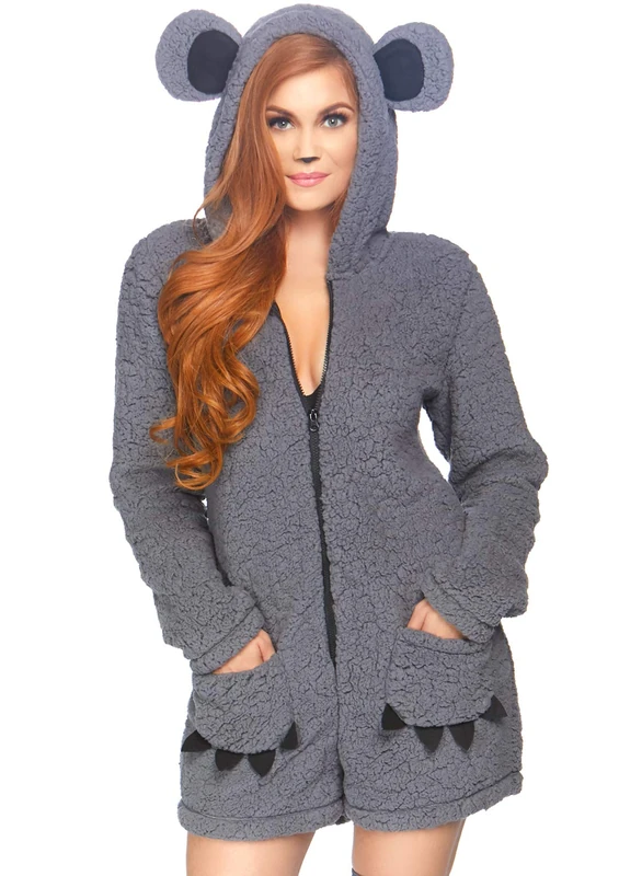 Leg Avenue Cuddle Koala, Medium, Grey, 0.3 kg - Image 1