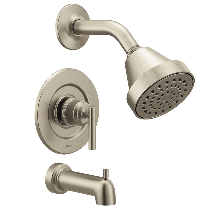 Moen T2903EPBN Gibson Tub Shower Faucet, Brushed Nickel