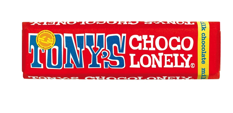 Tony's Chocolonely Milk Chocolate, 50g