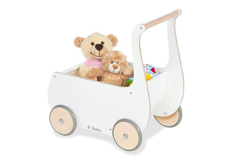 Pinolino Mette Doll's Pram Wooden White