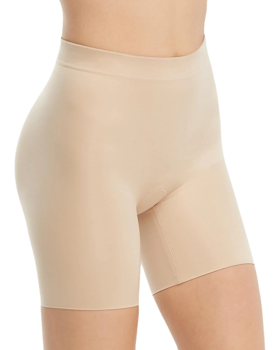 SPANX Suit Your Fancy Booty Booster Mid-Thigh,Natural Glam,M