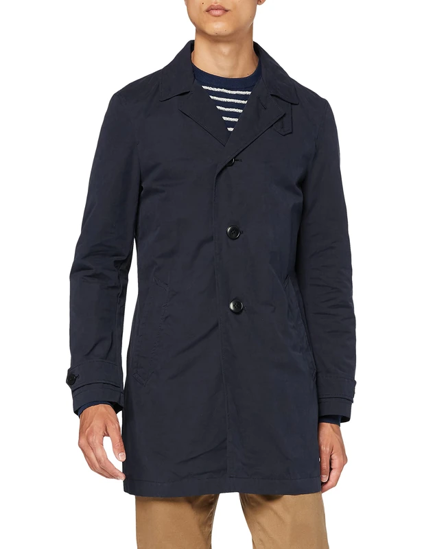 Marc O'Polo Men's 927018671006 Jacket Not Applicable, Blue (Total Eclipse 896), X-Large (Manufacturer size: 52)