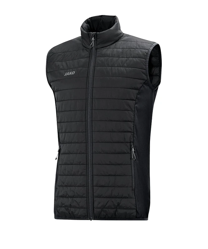 JAKO Men's quilted vest premium other jacket., mens, 7005, black, XXL