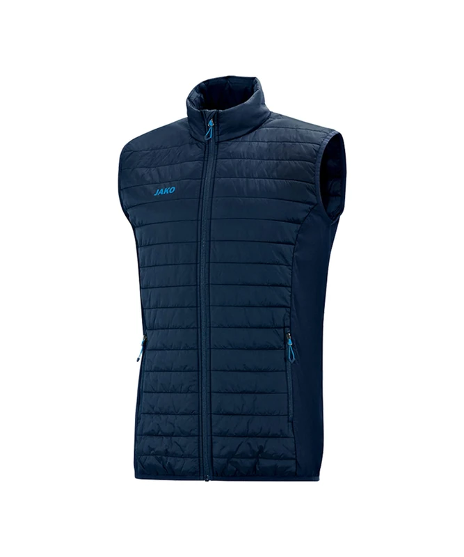 JAKO Men's quilted vest premium other jacket., mens, 7005, navy, XL