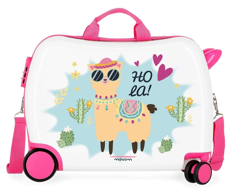MOVOM Happy Time Children's Luggage 50 centimeters 34 Multicolour (Multicolor)