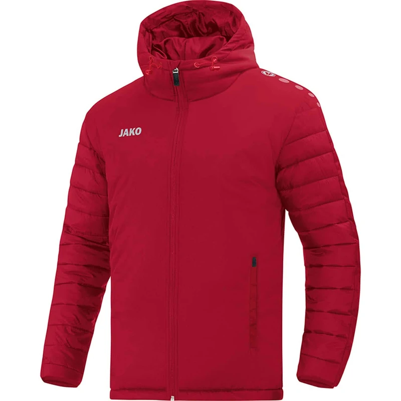 JAKO Men's Stadium Jacket Team Other Jacket, mens, 7201, chili red, XXX-Large